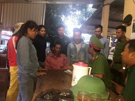 Sau khi được giải cứu, tinh thần ông L. đã ổn định trở lại