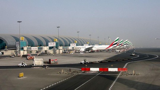 Sân bay quốc tế Dubai. Ảnh: Euro News