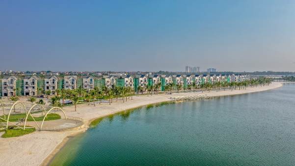 Hồ trải cát trắng 24,5ha Vinhomes Ocean Park – Nơi sẽ chính thức diễn ra sự kiện Ngày hội thành phố biển hồ