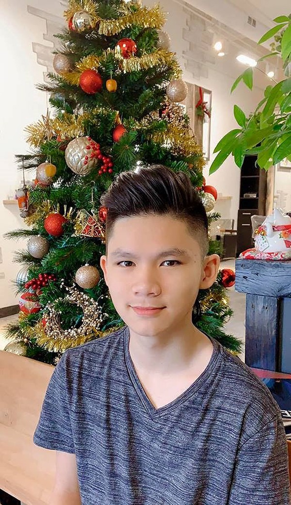 Vẻ điển trai của thiếu niên 16 tuổi, Beckam Nguyễn.