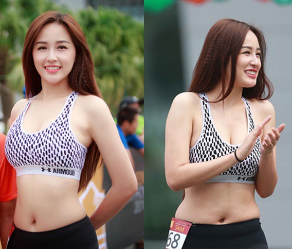 Vòng eo của cô không những thừa mỡ mà còn sồ sề kém săn chắc