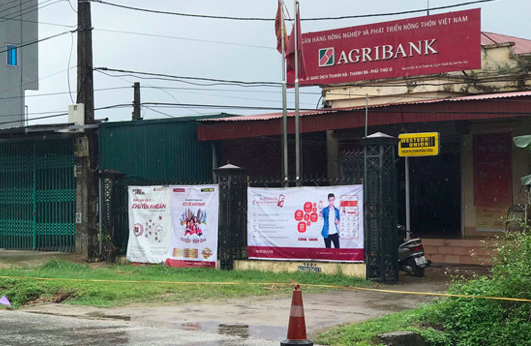 Agribank chi nhánh Thanh Hà. Ảnh: MD