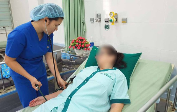 Nữ bệnh nhân quốc tịch Úc đang điều trị tại bệnh viện