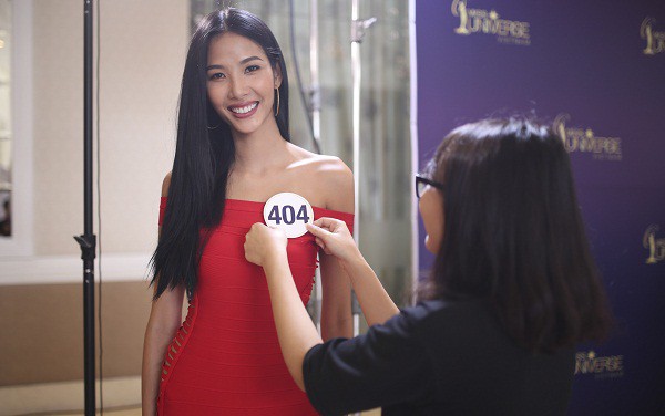 Cũng trong năm 2017, Hoàng Thùy mạo hiểm nộp hồ sơ thi Hoa hậu Hoàn vũ Việt Nam. Bên cạnh những khán giả ủng hộ, nhiều người lại phản đối Hoàng Thùy ra mặt vì cho rằng vẻ đẹp của cô không phù hợp với hình ảnh hoa hậu, chỉ nên an phận làm người mẫu.