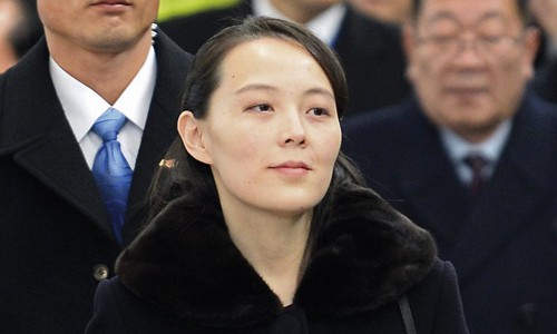 
Kim Yo-jong, em gái lãnh đạo Triều Tiên Kim Jong-un. Ảnh: Reuters.
