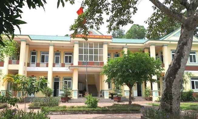 Trụ sở UBND xã Đại Thành. Ảnh: Thanh Hoa.