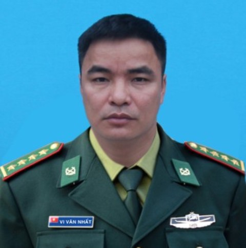 Thiếu tá Vi Văn Nhất đã hy sinh khi làm nhiệm vụ