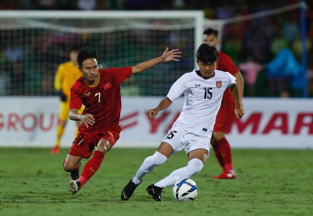 U23 Myanmar không tạo ra được nhiều cơ hội ở trận đấu này