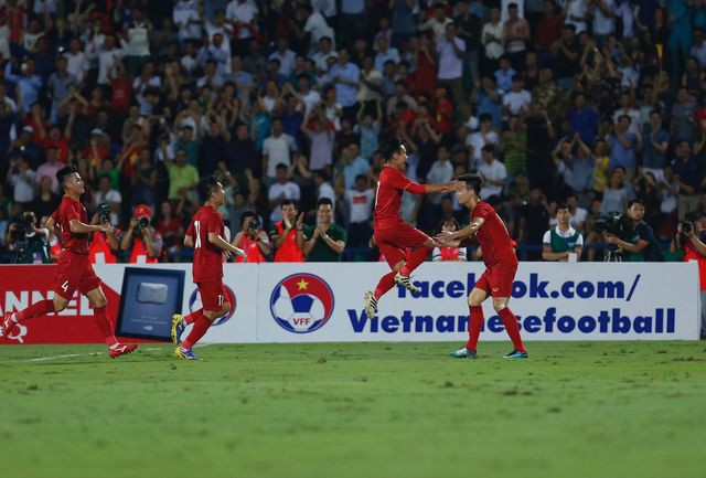 Niềm vui của U23 Việt Nam
