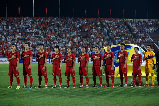 U23 Việt Nam thể hiện sự quyết tâm trước trận đấu