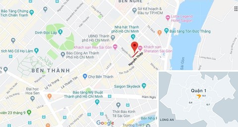 
Đường Nguyễn Thiệp (quận 1, TP.HCM). Ảnh: Google Maps.
