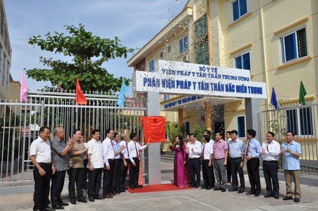 Bộ Y tế khánh thành Phân viện Pháp y tâm thần Bắc miền Trung - Ảnh 2.