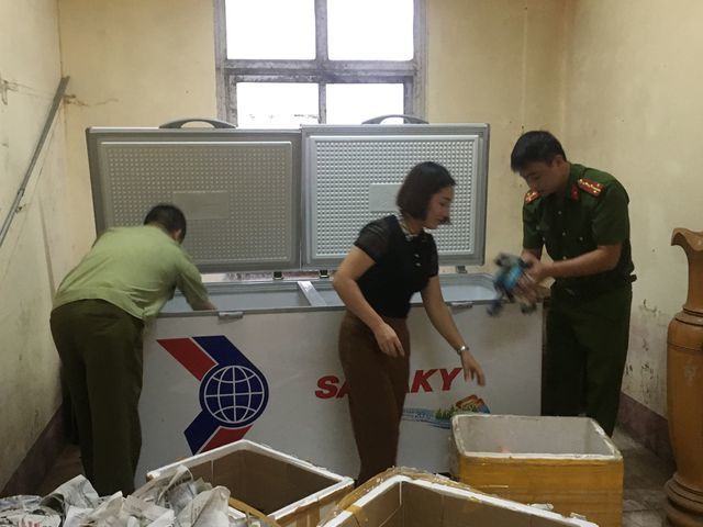 Số kem thu giữ được phần nhiều từ Lào Cai vận chuyển đi nơi khác