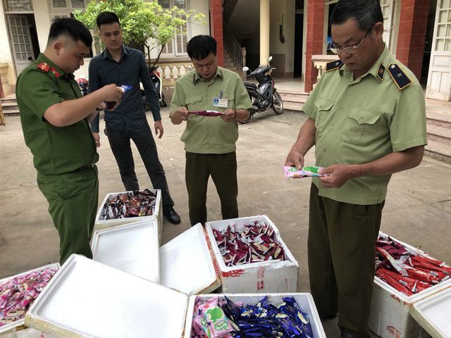 Thu giữ kem Trung Quốc tại Lạng Sơn