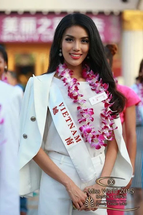 ... tới Hoa khôi Áo dài - đại viện Việt Nam tham dự Hoa hậu Thế giới 2015.
