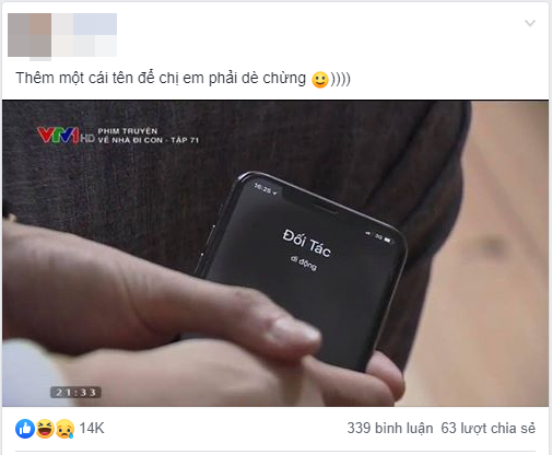 Góc cảnh giác: Nhìn cách Vũ lưu tên Nhã trong Về nhà đi con, chị em liền kháo nhau kiểm tra danh bạ điện thoại của chồng - Ảnh 1. Góc cảnh giác: Nhìn cách Vũ lưu tên Nhã trong Về nhà đi con, chị em liền kháo nhau kiểm tra danh bạ điện thoại của chồng - Ảnh 1.