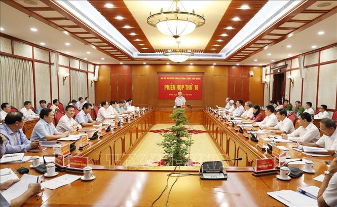 Tổng bí thư, Chủ tịch nước chủ trì họp Ban chỉ đạo TƯ về phòng, chống tham nhũng - Ảnh 4. Tổng bí thư, Chủ tịch nước chủ trì họp Ban chỉ đạo TƯ về phòng, chống tham nhũng - Ảnh 4.