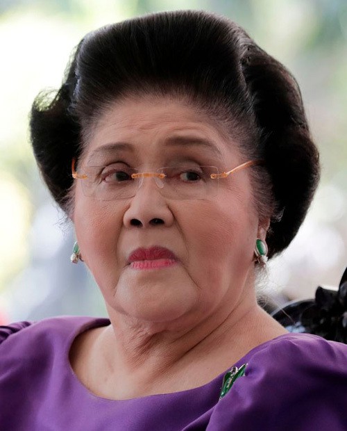 Cựu đệ nhất phu nhân Philippines Imelda Marcos. Ảnh: EPA.