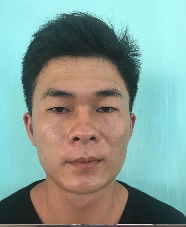 Nguyễn Trường Sơn tại cơ quan điều tra. Ảnh: Đại Hiệp.