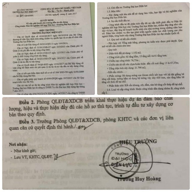 Tiếp vụ lùm xùm tại Đại học Điện lực: Một phó hiệu trưởng kêu cứu - Ảnh 3.