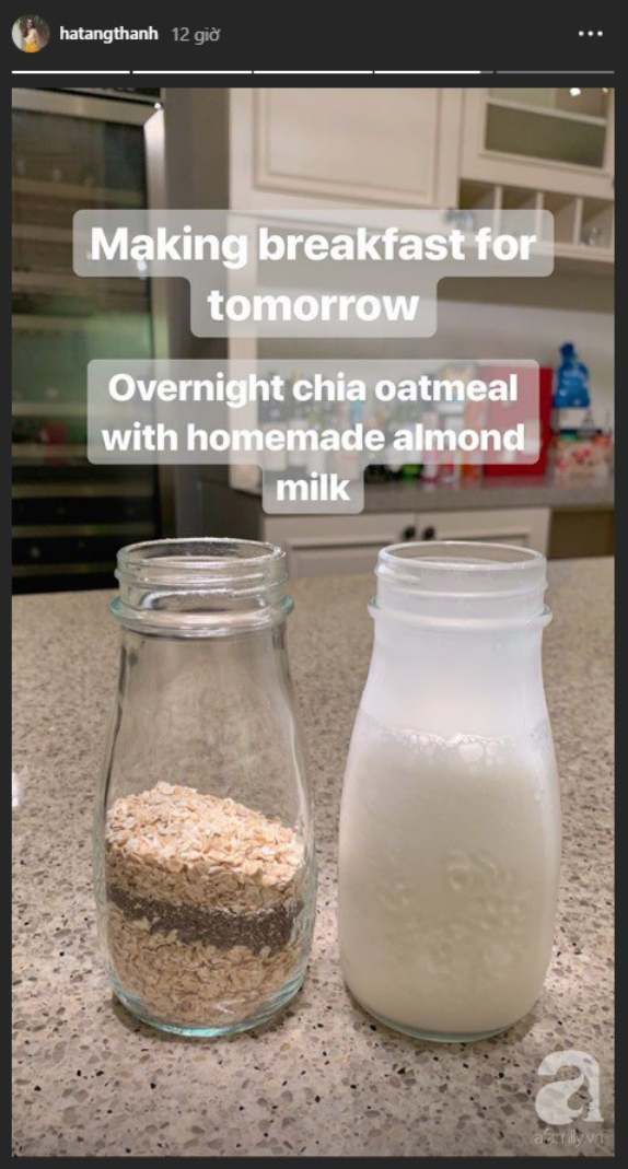 Ăn yến mạch để giảm cân nhưng Hà Tăng không bao giờ dùng sữa không đường mà bỏ thêm 1 thứ đặc biệt rất giàu chất xơ  - Ảnh 5.
