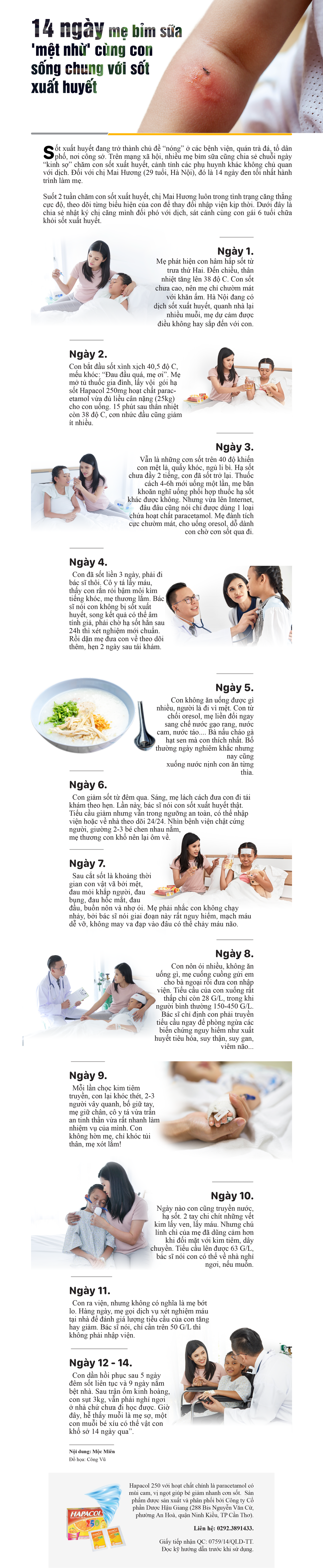 14 Ngày mẹ bỉm sữa mệt nhừ cùng con sông chung với sốt xuất huyết - Ảnh 1. 14 Ngày mẹ bỉm sữa mệt nhừ cùng con sông chung với sốt xuất huyết - Ảnh 1.