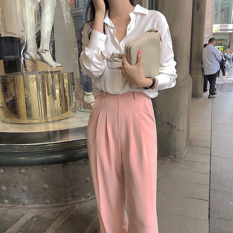 Mặc đẹp và sang không khó nếu bạn cứ diện 1 trong 4 mẫu áo sau với quần ống rộng - Ảnh 3. Mặc đẹp và sang không khó nếu bạn cứ diện 1 trong 4 mẫu áo sau với quần ống rộng - Ảnh 3.