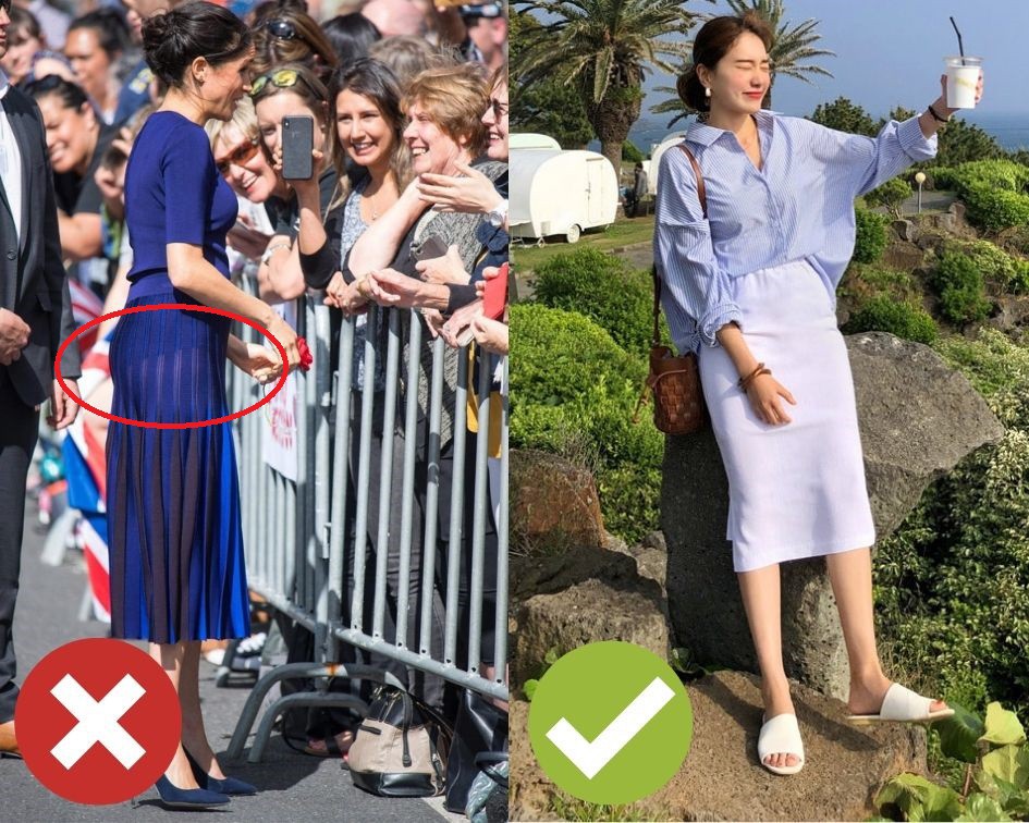 4 lỗi diện chân váy khiến chị em không bị dìm dáng thì trông cũng đến là kém duyên - Ảnh 4. 4 lỗi diện chân váy khiến chị em không bị dìm dáng thì trông cũng đến là kém duyên - Ảnh 4.