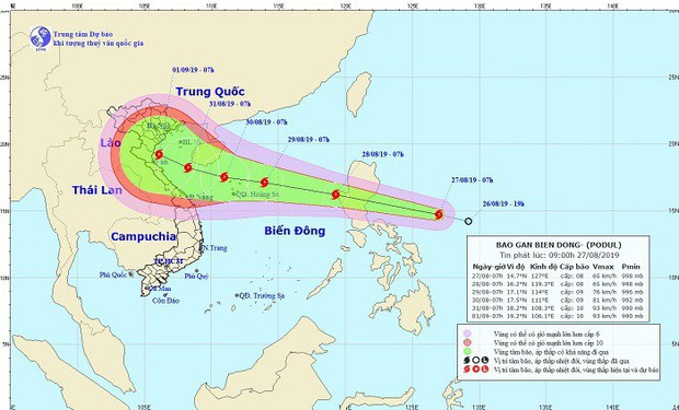 Bão mạnh cấp 8 sắp đổ bộ vào Việt Nam - Ảnh 1.