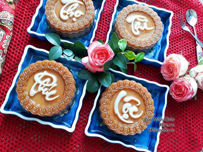 Cách làm bánh Trung thu rau câu vừa ngon lại mát cho Rằm tháng 8 - Ảnh 8. Cách làm bánh Trung thu rau câu vừa ngon lại mát cho Rằm tháng 8 - Ảnh 8.