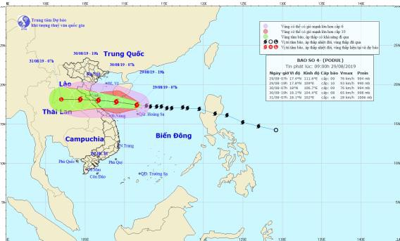 Tin bão khẩn cấp: Ngày mai đổ bộ đất liền, nhiều tỉnh mưa rất to từ chiều  nay - Ảnh 1.
