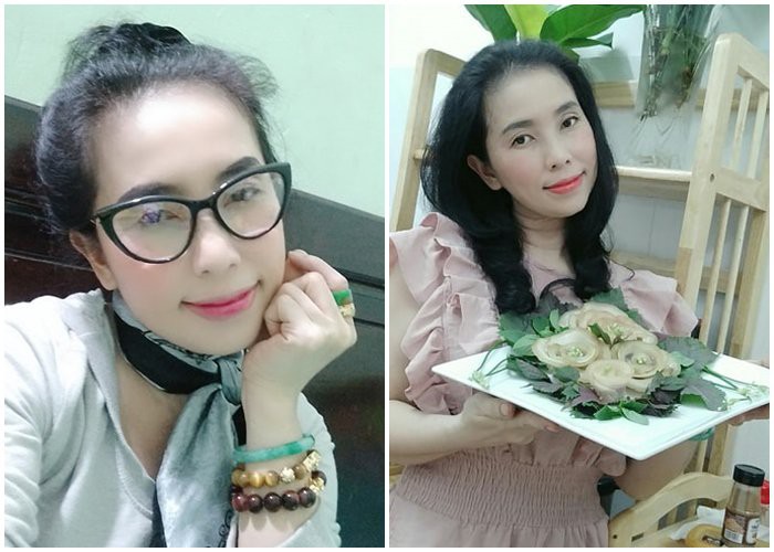 Vợ đảm trồng hoa trên mâm cơm khiến chồng mê con thích, nghìn chị em ủng hộ - Ảnh 1. Vợ đảm trồng hoa trên mâm cơm khiến chồng mê con thích, nghìn chị em ủng hộ - Ảnh 1.