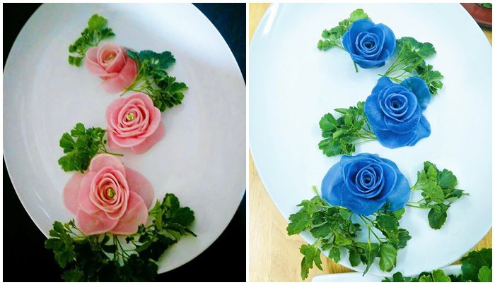 Vợ đảm trồng hoa trên mâm cơm khiến chồng mê con thích, nghìn chị em ủng hộ - Ảnh 4. Vợ đảm trồng hoa trên mâm cơm khiến chồng mê con thích, nghìn chị em ủng hộ - Ảnh 4.