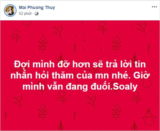 Hoa hậu Mai Phương Thúy phải nhập viện khẩn cấp khiến người hâm mộ lo lắng - Ảnh 2.