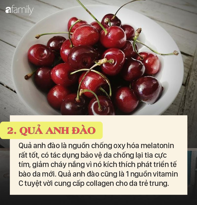 Top 5 thực phẩm có thể bảo vệ làn da của bạn khỏi tác hại của ánh mặt trời và khỏe đẹp mãi tuổi 20 - Ảnh 3. Top 5 thực phẩm có thể bảo vệ làn da của bạn khỏi tác hại của ánh mặt trời và khỏe đẹp mãi tuổi 20 - Ảnh 3.