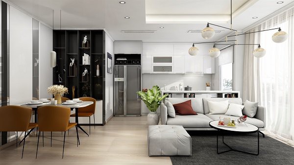 Thiết kế nội thất chung cư 70m2 vẫn rộng thênh thang với 1001 gợi ý siêu đỉnh - Ảnh 11.