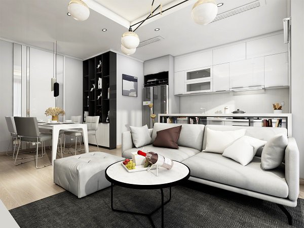 Thiết kế nội thất chung cư 70m2 vẫn rộng thênh thang với 1001 gợi ý siêu đỉnh - Ảnh 10.