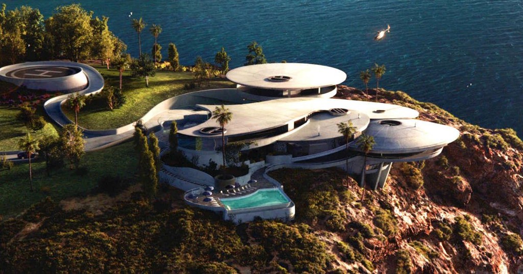 Choáng vơi biệt thự lấy cảm hứng từ nhà của Iron Man - Ảnh 2. Choáng vơi biệt thự lấy cảm hứng từ nhà của Iron Man - Ảnh 2.