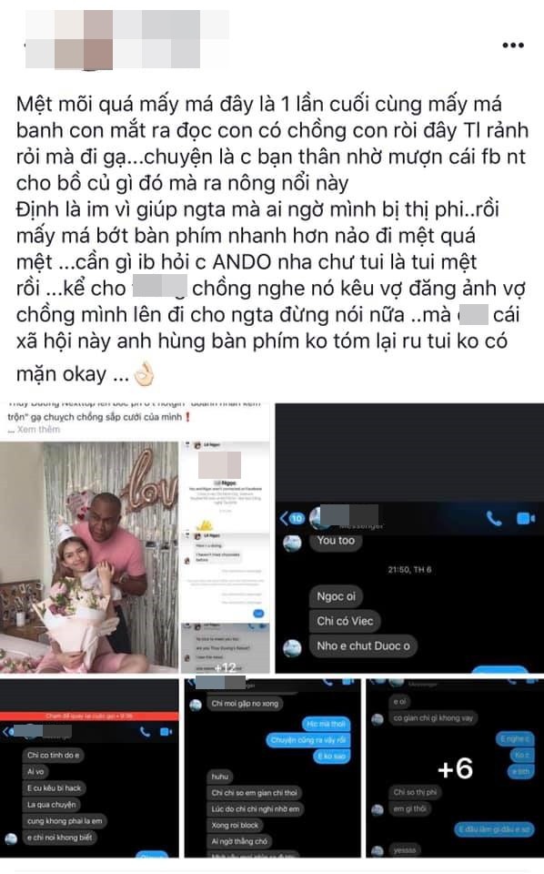 Mẫu Việt bức xúc tố hotgirl gạ tình chồng Tây - Ảnh 2.