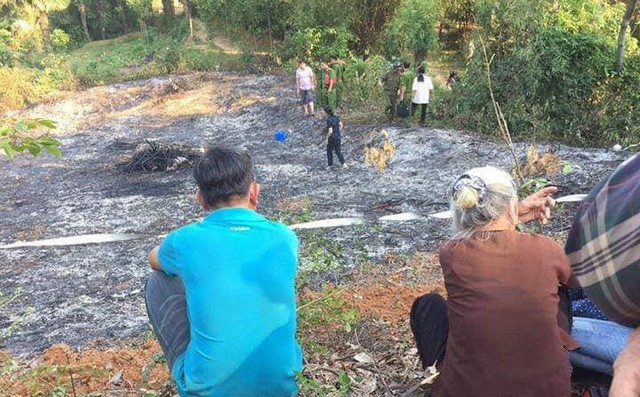 Phát hiện thi thể người đàn ông chết cháy trong rừng ở Phú Thọ - Ảnh 1.