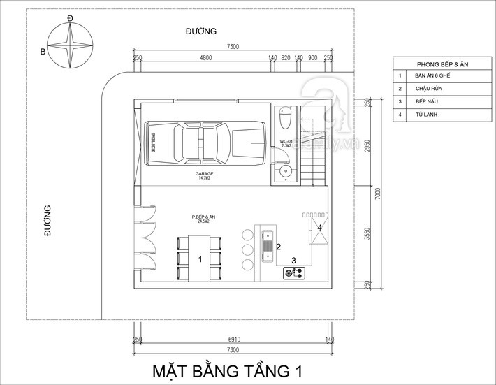 Thiết kế nhà 4 tầng diện tích 49m² cho gia đình 6 người với chi phí 1,5 tỷ đồng - Ảnh 1. Thiết kế nhà 4 tầng diện tích 49m² cho gia đình 6 người với chi phí 1,5 tỷ đồng - Ảnh 1.