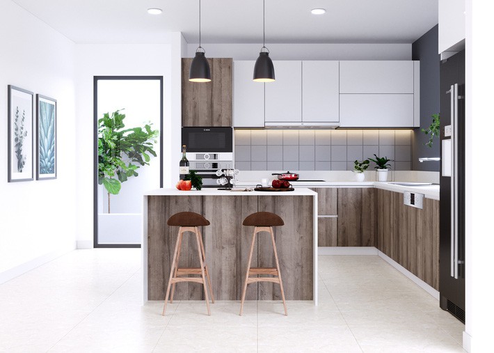 Thiết kế nhà 4 tầng diện tích 49m² cho gia đình 6 người với chi phí 1,5 tỷ đồng - Ảnh 6. Thiết kế nhà 4 tầng diện tích 49m² cho gia đình 6 người với chi phí 1,5 tỷ đồng - Ảnh 6.