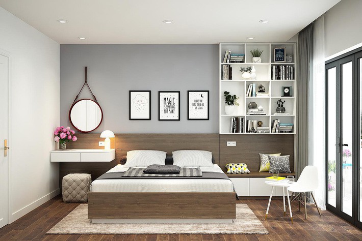 Thiết kế nhà 4 tầng diện tích 49m² cho gia đình 6 người với chi phí 1,5 tỷ đồng - Ảnh 9. Thiết kế nhà 4 tầng diện tích 49m² cho gia đình 6 người với chi phí 1,5 tỷ đồng - Ảnh 9.