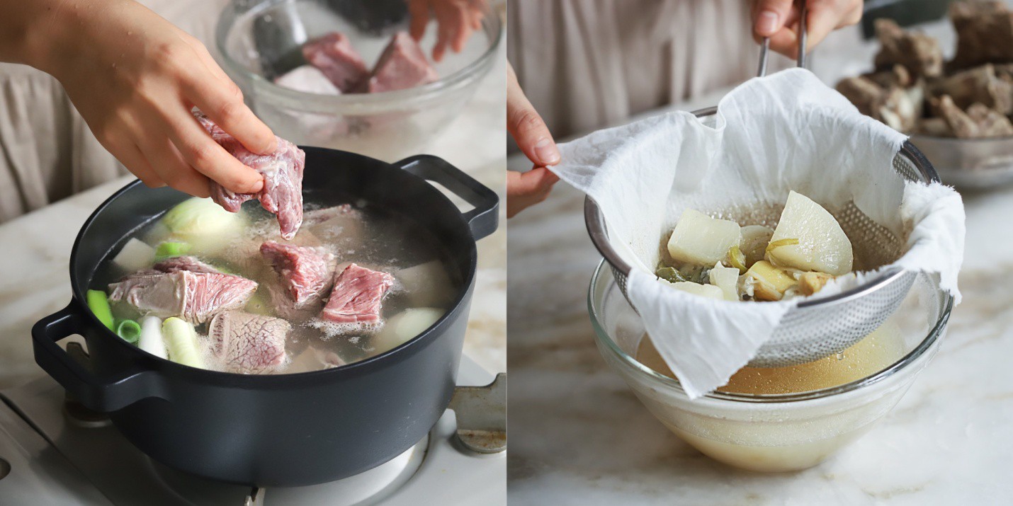 Học người Hàn cách nấu canh sườn ngọt thơm lạ miệng, ăn là thích ngay - Ảnh 3. Học người Hàn cách nấu canh sườn ngọt thơm lạ miệng, ăn là thích ngay - Ảnh 3.