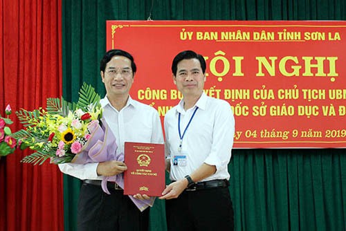 Sở Giáo dục và Đào tạo Sơn La có giám đốc mới  - Ảnh 1.