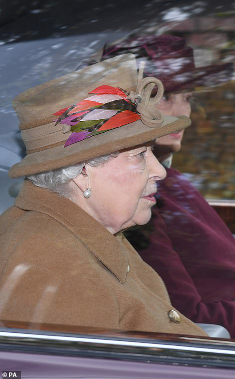 Hình ảnh mới nhất của Nữ hoàng Anh sau tuyên bố rút khỏi hoàng gia Anh của cháu trai Harry - Ảnh 2.