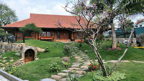 Bố con nhà Tự Long tới thăm biệt thự nhà vườn của Xuân Bắc, lộ không gian đẹp như ở nước ngoài - Ảnh 9.