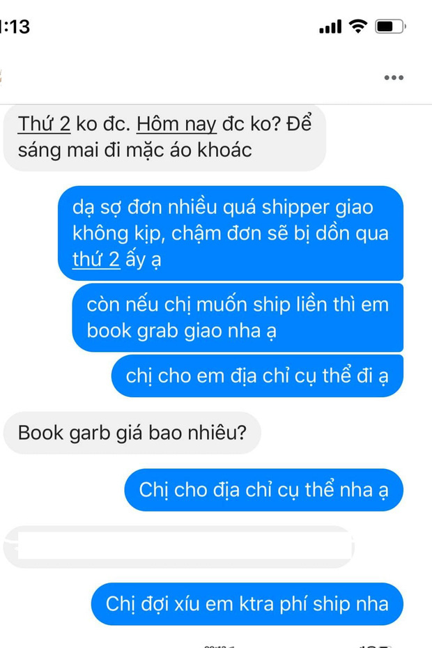 Phận làm chủ shop: Muốn tụt huyết áp trước thượng đế mua đồ trên 300k nhưng nằng nặc xin giảm 1k tiền ship - Ảnh 2.