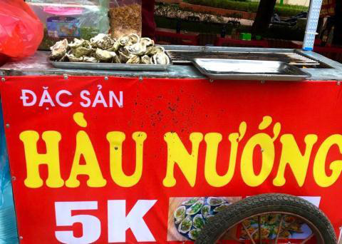 Hàu nướng vỉa hè 5.000 đồng/con đầy phố Hà Nội: Là hàu loại - Ảnh 1.