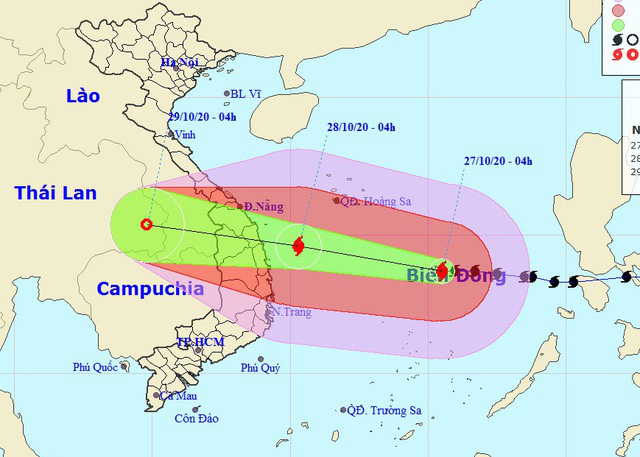 Khẩn trương hoàn thành việc sơ tán hơn 400.000 người dân trong vùng nguy hiểm của bão số 9 trước 19h tối nay - Ảnh 2.